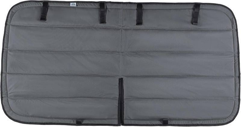 lot 471222 image: Retails for $130 Extra-Thick Magnetic Insulated Sliding Door Window Cover for 2014 2025 RAM ProMaster Vans with No Plastic Trim, Blackout Privacy Sun Shades for Stealth Camping   Dark Gray