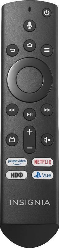 lot 401249 image: Insignia - Replacement Voice Remote with Alexa for Insignia and Toshiba Fire TV Edition Televisions