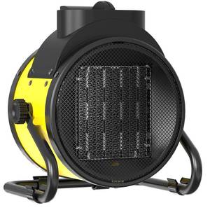 lot 16800 image: Buyplus Electric Space Heater - Outdoor Heater with Super Long Cord, Overheat Protection, Heaters Heat Up in 2 Seconds, 3 Modes, Small Fan Heater Tent Ceramic Space Heater for Patio, Amber