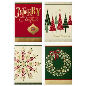 lot 16833 image: 19 Cards,No Envelopes Image Arts Hallmark Christmas Boxed Cards Assortment, Elegant Icons  - Retail $8