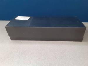 lot 16837 image: Three Pack 16x6x1Black  Shelves  - Retail $0