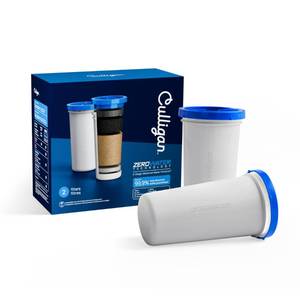 lot 16925 image: Culligan with ZeroWater Technology Replacement Filter 2-Pack, 5-Stage Advanced Water Filter �� IAPMO Certified to Reduce Lead, Total PFAS (Forever Chemicals), Mercury, Fluoride, and Chlorine - Retail $31