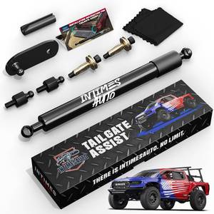 lot 16954 image: InTimesAuto Truck Tailgate Assist Shock for 1999-2016 Ford F-250 F-350 Super Duty, No-Drill Installation, Smooth Drop Rate for Enhanced Safety and Durability in Off-Road Adventures - Retail $33