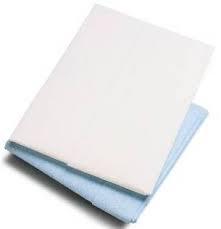 lot 3552 image: (1) case McKesson Drape Exam Sheets, 18-926, 40 x 60, blue, 100 per case