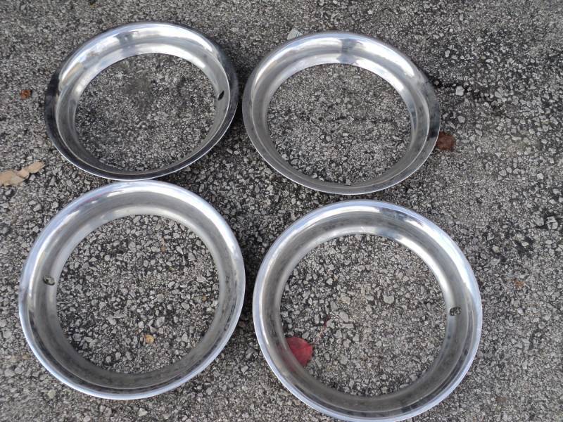 lot 3601 image: (4) ct. lot metal rim covers, 14 ID