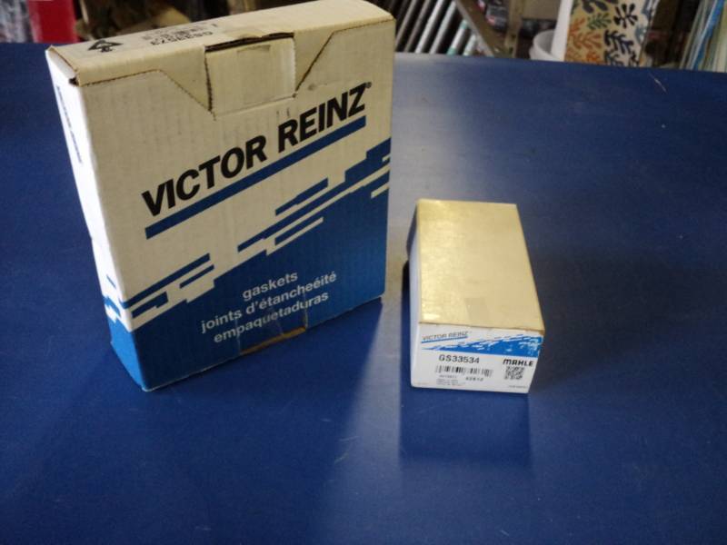 lot 3649 image: (2) ct. mixed lot Victor Reinz gaskets (1) GS33573 ES72212, (1) GS33534