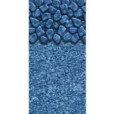 lot 3606 image: Swimline Above Ground Pool Liner, approx 12 diameter, Blue Stone pattern, appears new, not in original box