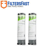 lot 3608 image: (2) ct lot Pentair Pentek C1-20 Carbon impregnated cellulose filter cartridge