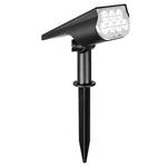 NEW 2 PACK Solar Spotlights Outdoor Waterproof RGB  7LED