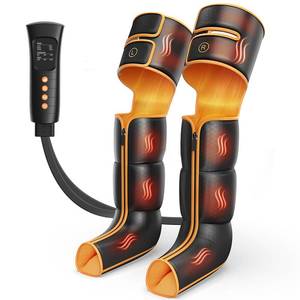 ITCPRL Leg Massager with Heat and Compression, Foot Calf & Thigh Massage for Circulation and Pain Relief, Leg Compression Massager with Handheld Controller 3 Intensities 6 Modes - Retail: $100