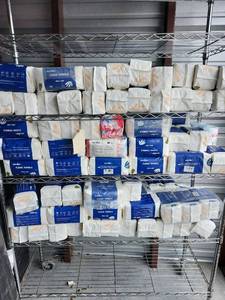 lot 117 image: LOT OF 100 - NEARLY $1000 RETAIL VALUE - Ourmed Life Ultra Soft Clean Towels 80100ct Pack - Multiple Lots Mixed Qty of Each.