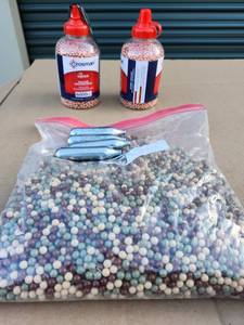 Crosman Copperhead BBs and CO2 Cartridges Bundle