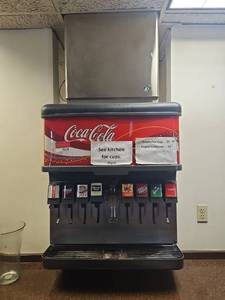 lot 15539 image: IMI Cornelius Commercial 8-Flavor Soda Fountain System  Model DF 200 BC