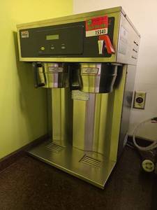 lot 15541 image: Superior Coffee Commercial Dual Coffee Brewer  Model SCD1000GT13A000