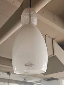 lot 15549 image: Resolute Hand-Blown Glass Pendant Light - Set of 16