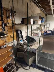 lot 15641 image: Contents of Shelf Including Vollrath Commercial Conveyor Toast-Qwik Toaster and More