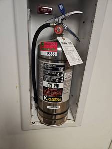 lot 15656 image: K-Guard Fire Extinguisher  Model K01-2