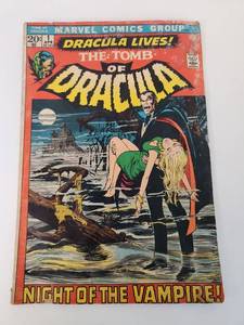 lot 88 image: Tomb of Dracula #1 - Night of the Vampire Marvel Comics