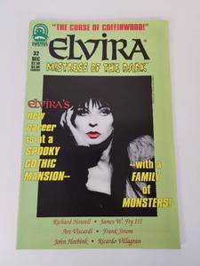 lot 93 image: Elvira Mistress of the Dark #32 Comic Book - The Curse of Coffinwood