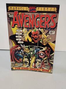 lot 121 image: Marvels Finest The Avengers - The Kree-Skrull War TPB