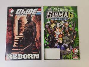 lot 130 image: G.I. Joe Sigma 6 & Reborn #1