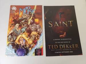 lot 140 image: Ted Dekkers Saint Promotional Comic Bundle