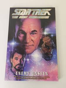 lot 156 image: Star Trek The Next Generation - Enemy Unseen Paperback Book