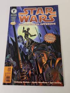 lot 158 image: Star Wars The Protocol Offensive 48 Page Comic Book