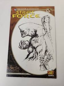 lot 185 image: Stryke Force Sketch Cover Limited Edition 2004 Convention Exclusive Comic Book