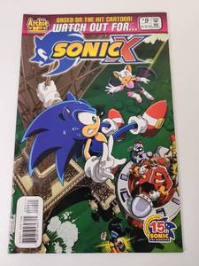 lot 196 image: Sonic X Issue #9 2006 Anniversary Comic Book