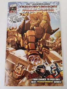 lot 197 image: Transformers 20th Anniversary Summer Special Comic Book