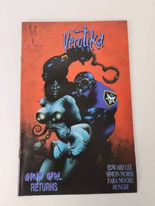 lot 210 image: Verotika Grub Girl Returns 15 1997 First Printing Comic Book
