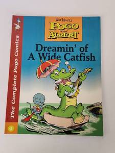 lot 218 image: Walt Kellys Pogo and Albert Dreamin of A Wide Catfish