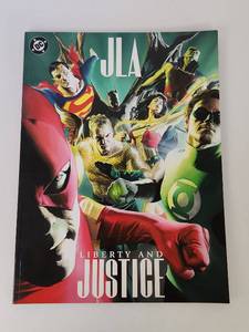 lot 219 image: JLA Liberty and Justice DC Tall Paperback