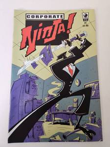 lot 242 image: Corporate Ninja #1 Comic Book SLG Publishing