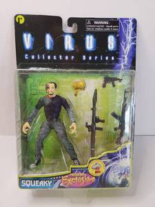 lot 300 image: 1998 Virus Collector Series Squeaky Action Figure