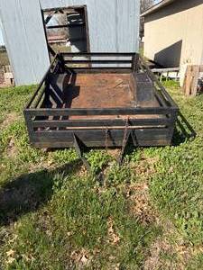 8' x 5' Steel Trailer w/ Sides--BY