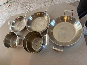 lot 1026 image: Emeril Pans & Skillets (5)-- K