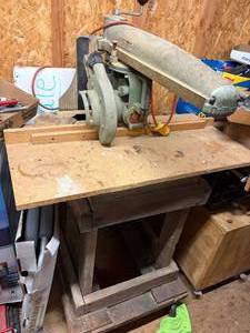 lot 1238 image: Dewalt Radial Arm Saw-- ShopEW