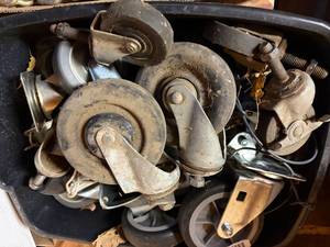 lot 1243 image: Caster Wheels-- ShopEW