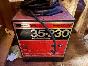 lot 1248 image: Heavy Duty Craftsman Arc Welder-- ShopEW