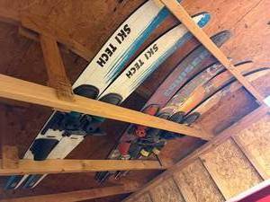 lot 1253 image: Three (3) Sets of Ski & Knee Board-- ShopEW