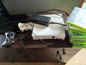 lot 1102 image: XBox 360 15 Games w Two (2) Controllers-- MBR