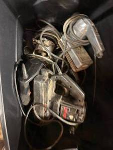 lot 1138 image: Power Tools Tote (Sanders, Routers & More)-- Shop