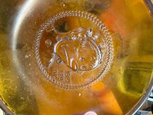 lot 1150 image: Glass Ashtray- 1927 IFS WC-- Shop
