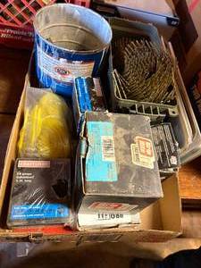 lot 1153 image: Fasteners, Tags, Nails & Miscellaneous-- Shop