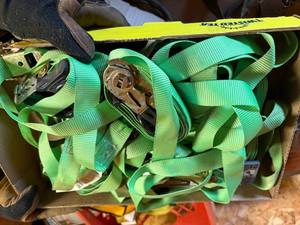 lot 1157 image: Rachet Straps Flat-- WW