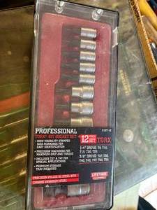 lot 1179 image: Torx Bit Socket Set-- CS