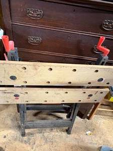 lot 1224 image: Workmate Woodworking Bench -- Shop EW