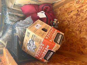 lot 1291 image: Sleeping Bag & Firewood-- S